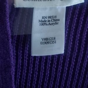 Beautiful purple cape!